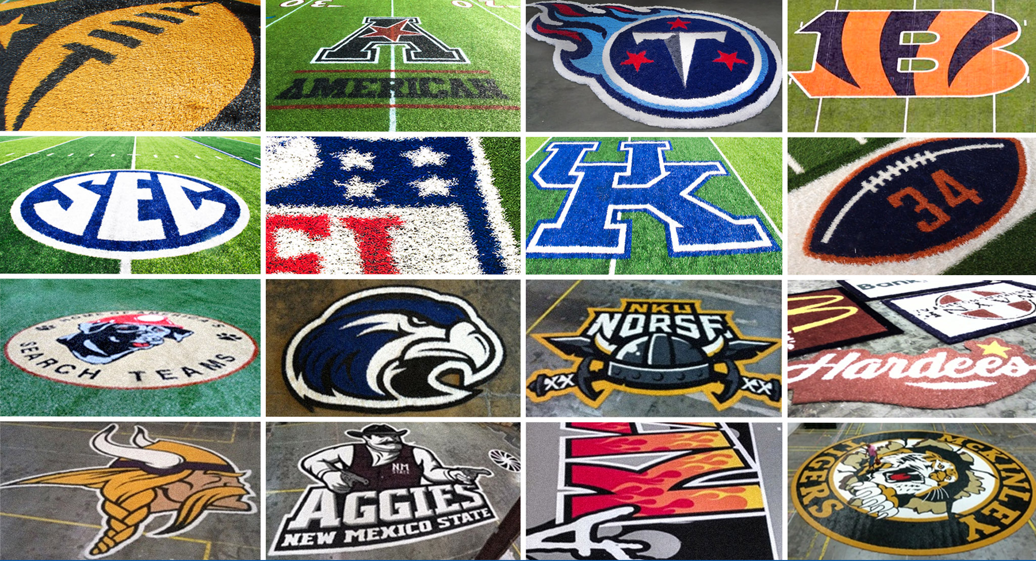 Turfnation Logo Examples